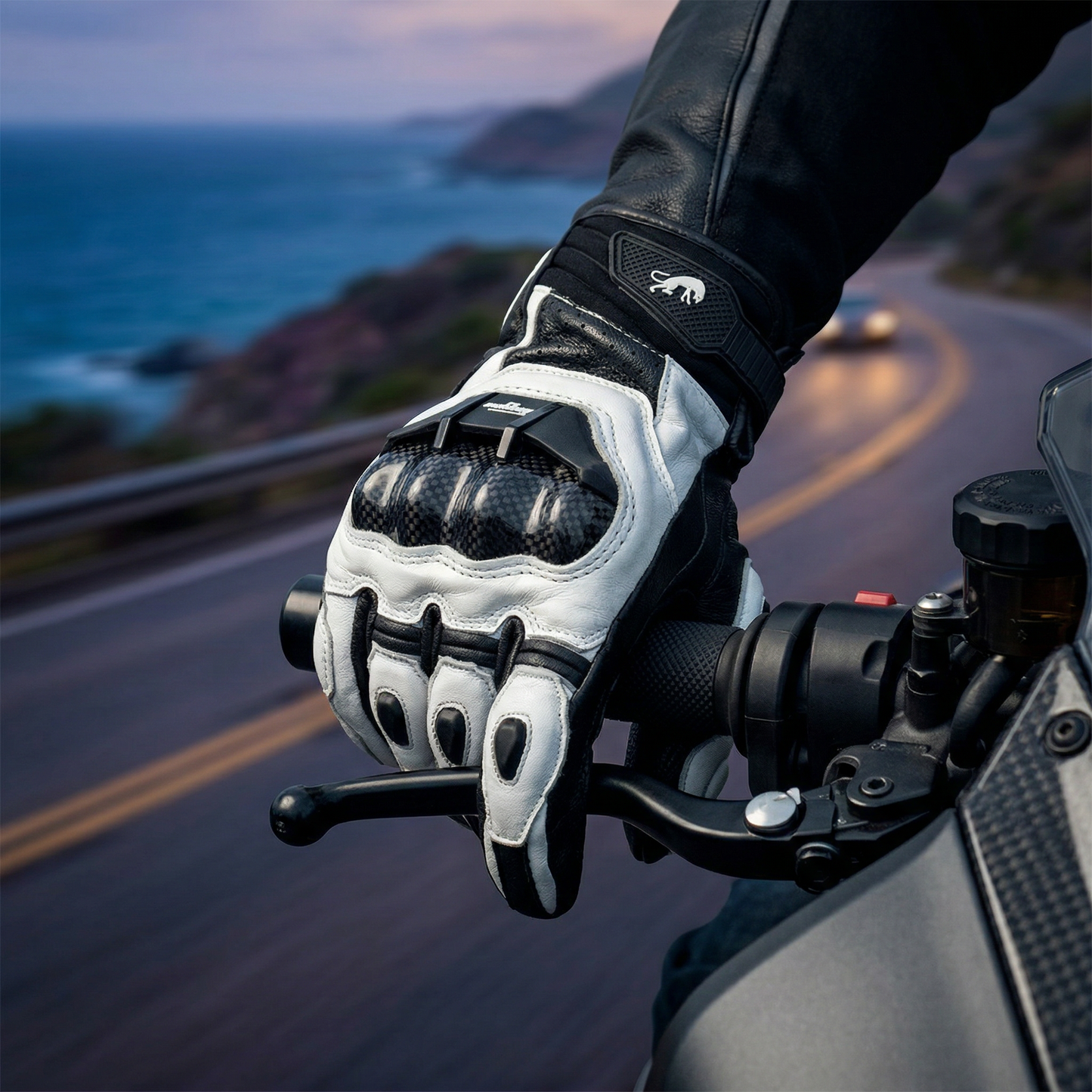 Nurevia Moto™ Pro usnjene motoristične rokavice